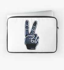 Peace Hand Sign Laptop Sleeve