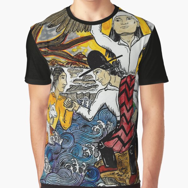 Navajo Long Walk Weiidii Graphic T-Shirt