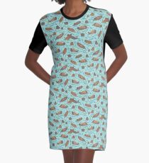 Sea Otters - cute animal pattern by Cecca Designs Graphic T-Shirt Dress