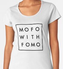 Mofo with Fomo square Women's Premium T-Shirt
