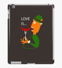 Funny Oktoberfest Peasant iPad Case/Skin