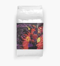 Flash vs Reverse Flash Duvet Cover