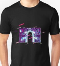 Time machine steampunk Eighties Retro Violet and Purple Unisex T-Shirt