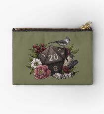 Druid Class D20 - Tabletop Gaming Dice Zipper Pouch