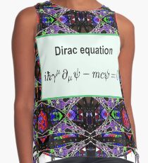 Dirac equation, #Dirac, #equation, #DiracEquation, Physics, #Physics, Modish, original, ingenious, novel, own, individual, unorthodox, refined Contrast Tank