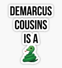 Demarcus Cousins is a Snake Sticker