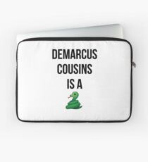 Demarcus Cousins is a Snake Laptop Sleeve