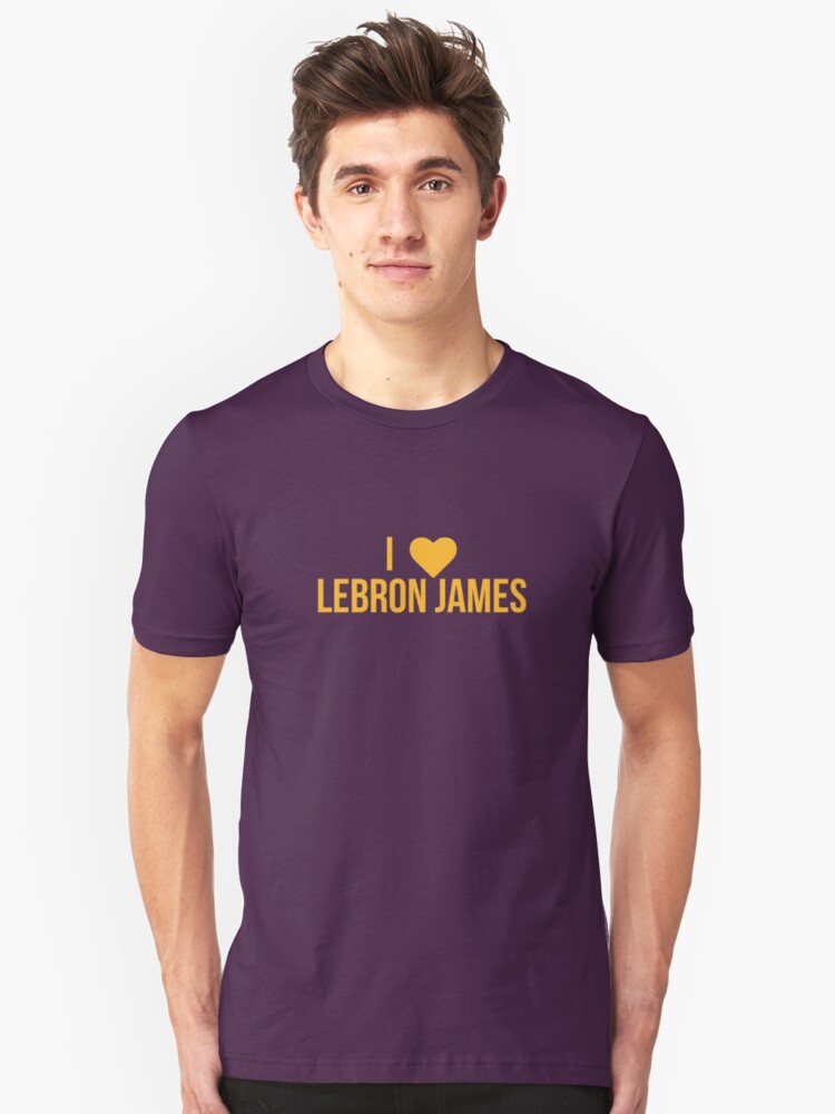 i love lebron shirt