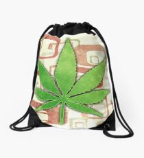 Marijuana Drawstring Bag
