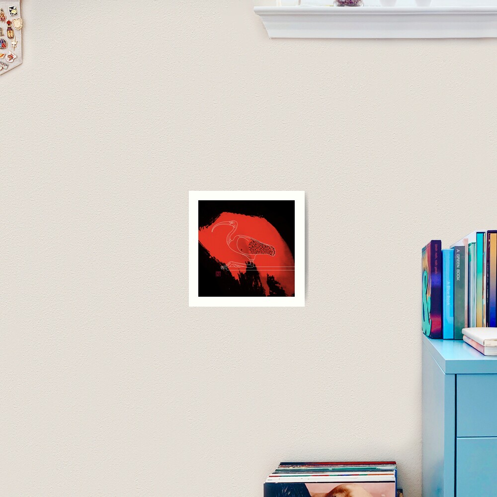 Scarlet Ibis Art Print