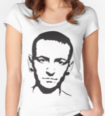 chester bennington t shirt damen