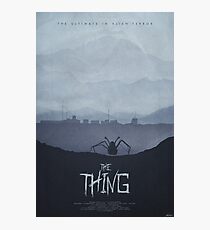 Winter - The Thing (1982) Poster Photographic Print