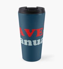 Save The Manuals Travel Mug