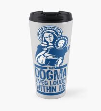 Dogma Lives Loudly Within Mary the Madonna Travel Mug