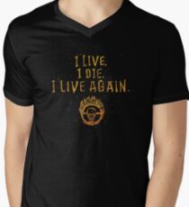 I Live. I Die. I live Again. Men's V-Neck T-Shirt