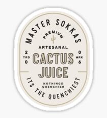 Cactus Juice Sticker