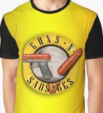 Guns and Sausages Graphic T-Shirt