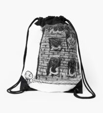 Fireman Drawstring Bag