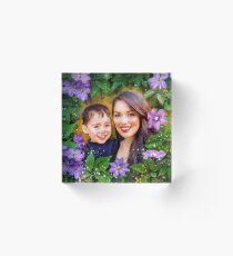 Family Acrylic Block