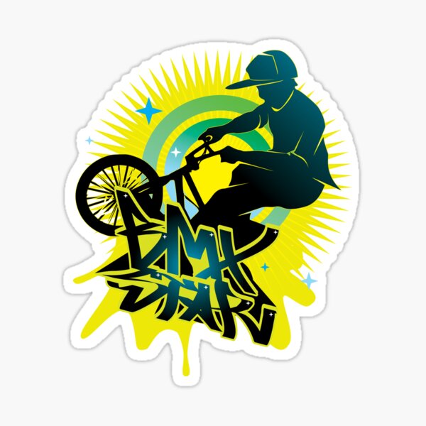 Download Bmx Stickers | Redbubble