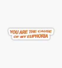 You Are The Cause Of My Euphoria Sticker