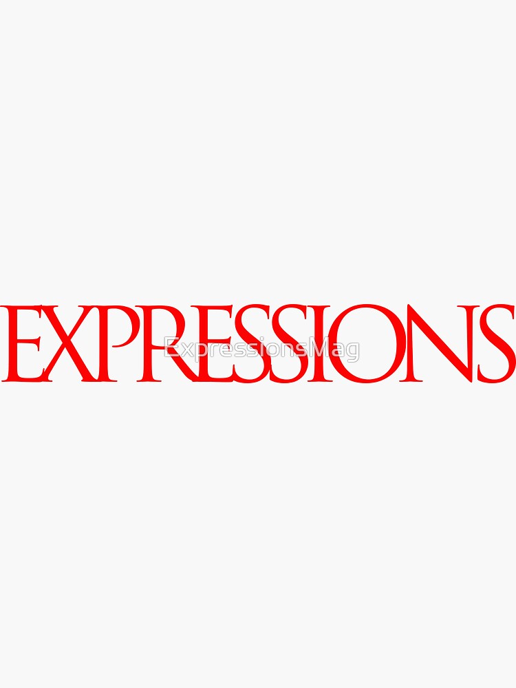 Red Expressions Logo by ExpressionsMag