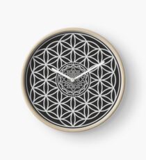 Sri Yantra and the Flower of Life Clock