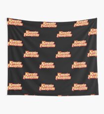 Karate Fighters Wall Tapestry