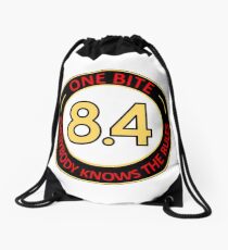One bite, everybody knows the rules Drawstring Bag