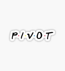 PIVOT (Schwarz) Sticker