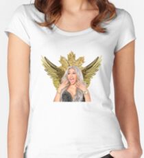 Queen Cardi Women's Fitted Scoop T-Shirt