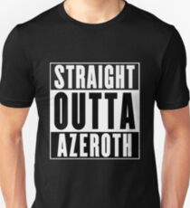 Geradeaus Azeroth Slim Fit T-Shirt