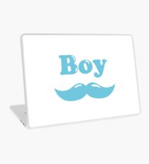 boy gender reveal Laptop Skin