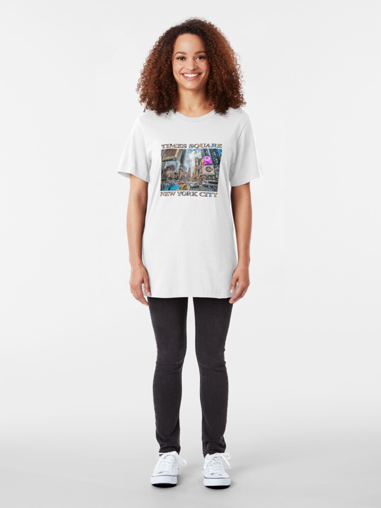 Alternate view of Times Square Traffic Slim Fit T-Shirt