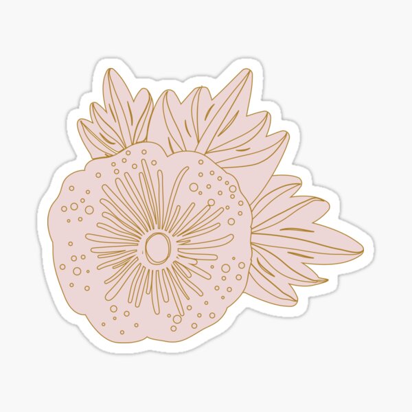 Flowering into Autumn Sticker