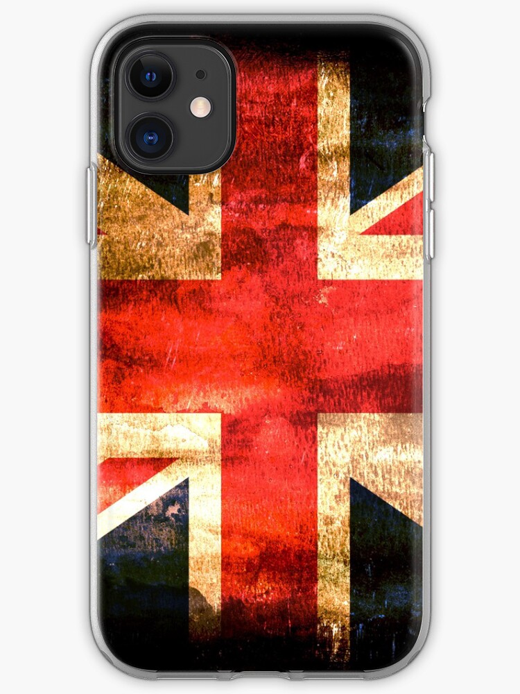 Antique Faded Union Jack UK British Flag iphone 11 case Antique Faded Union Jack UK British Flag iphone 11 case