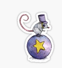 Twitchy Witchy Girl Sticker