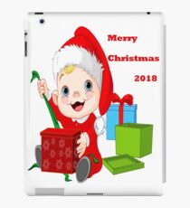 Merry Christmas 2018 iPad Case/Skin