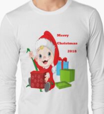 Merry Christmas 2018 Long Sleeve T-Shirt