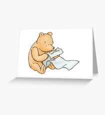 Winnie the Pooh Greeting Card