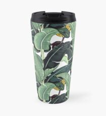 Bananenblatt-Muster Thermobecher