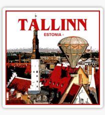 Tallinn World Tour in Estonia Sticker