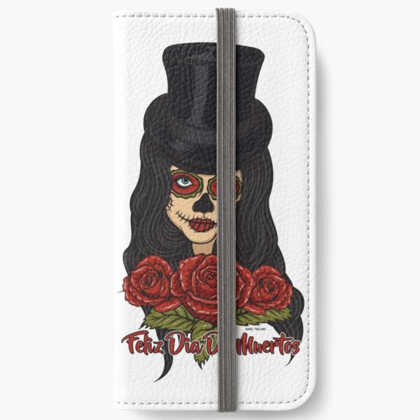 TopHat La Catrina - Dia De Los Muertos iPhone Wallet