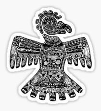 Aztec Eagle Sticker