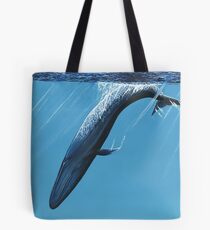 Diving Blue Tote Bag