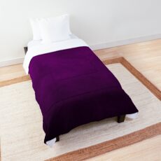 Zombie Purple Dead of Night Graveyard Fog Comforter