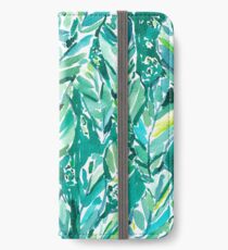 BANANENBLATT JUNGLE iPhone Flip-Case/Hülle/Klebefolie