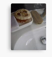 to wash Metal Print