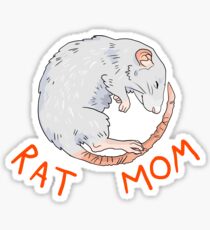 Rat mom Sticker