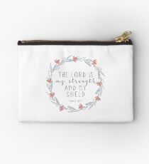 Psalm 28:7 Studio Pouch